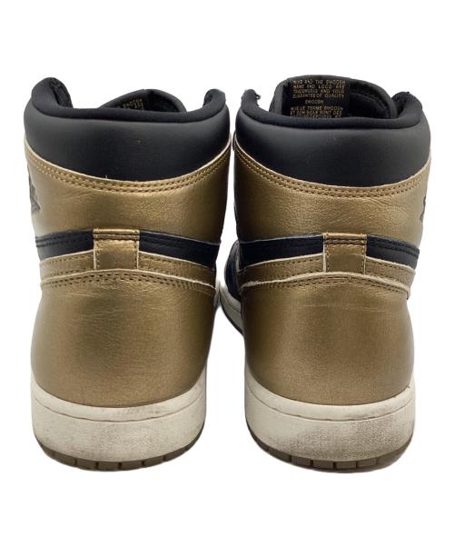 NIKE（ナイキ）NIKE (ナイキ) Air Jordan 1 Retro High OG ブラック×ゴールド サイズ:29.5の古着・服飾アイテム