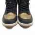 中古・古着 NIKE (ナイキ) Air Jordan 1 Retro High OG ブラック×ゴールド サイズ:29.5：13000円