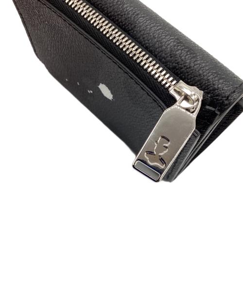 Gentile Bandit（ジャンティバンティ）Gentile Bandit (ジャンティバンティ) 3つ折り財布 ブラックの古着・服飾アイテム