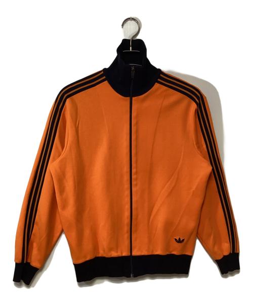 adidas Originals（アディダスオリジナル）adidas Originals (アディダスオリジナル) トラックジャケット　70s オレンジ×ブラック サイズ:3の古着・服飾アイテム