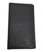 LOUIS VUITTONルイ ヴィトン）の古着「アジェンダ・ポッシュ」｜ブラック