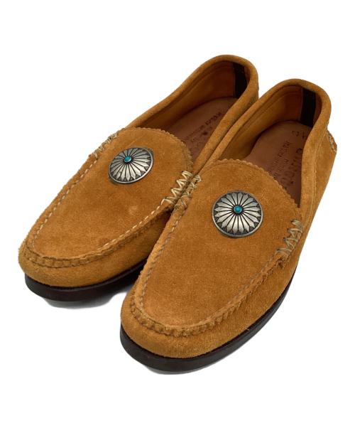 YUKETEN（ユケテン）YUKETEN (ユケテン) コンチョモカシンシューズ キャメル サイズ:m9Dの古着・服飾アイテム