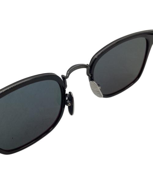 THOM BROWNE. NEW YORK（トムブラウン ニューヨーク）THOM BROWNE. NEW YORK (トムブラウンニューヨーク) サングラス ブラックの古着・服飾アイテム