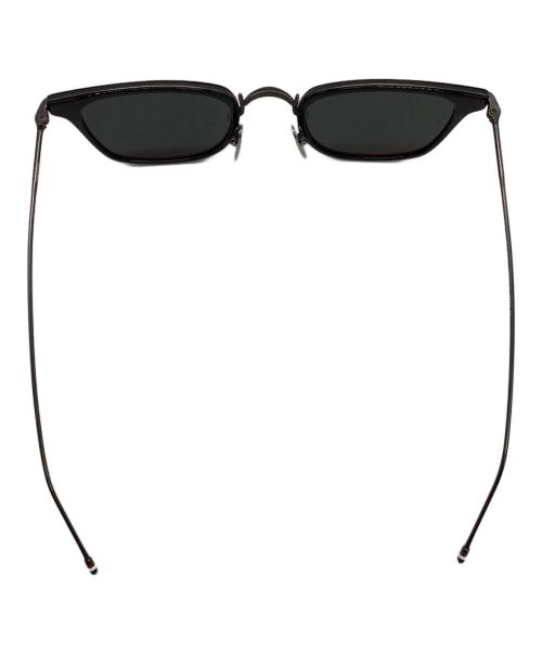 THOM BROWNE. NEW YORK（トムブラウン ニューヨーク）THOM BROWNE. NEW YORK (トムブラウンニューヨーク) サングラス ブラックの古着・服飾アイテム