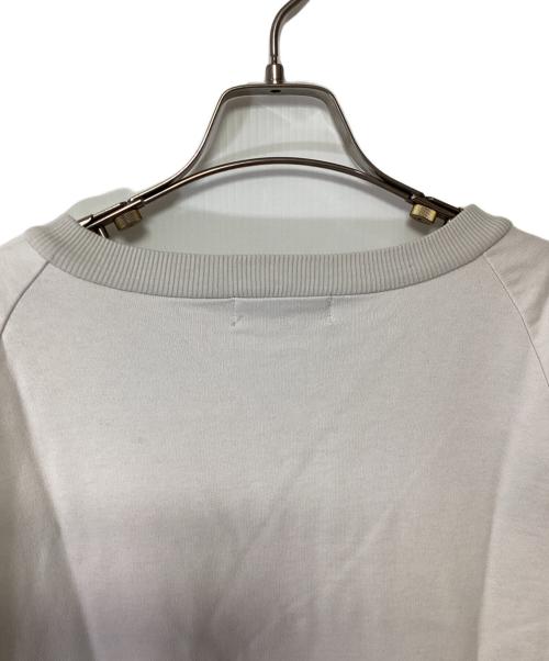 RISMAT by Y's（リスマットバイワイズ）RISMAT by Y's (リスマットバイワイズ) レイヤードカットソー ライトグレー×ホワイト サイズ:2の古着・服飾アイテム