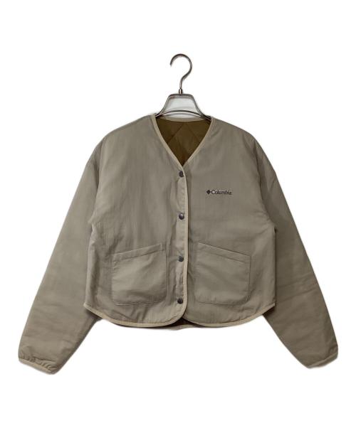 Columbia（コロンビア）Columbia (コロンビア) リバーシブルジャケット ベージュ サイズ:Sの古着・服飾アイテム