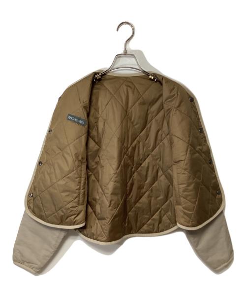 Columbia（コロンビア）Columbia (コロンビア) リバーシブルジャケット ベージュ サイズ:Sの古着・服飾アイテム
