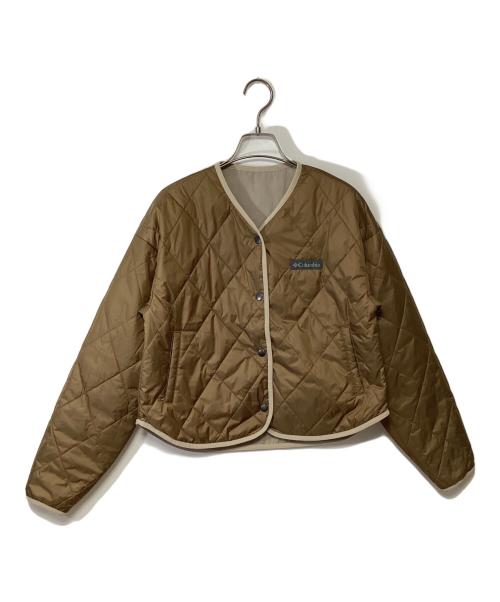 Columbia（コロンビア）Columbia (コロンビア) リバーシブルジャケット ベージュ サイズ:Sの古着・服飾アイテム