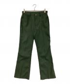 Needlesニードルズ）の古着「フレアパンツ」｜グリーン