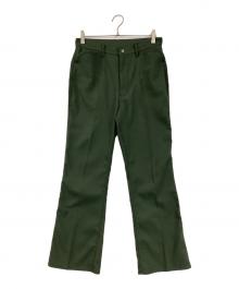 Needles（ニードルズ）の古着「フレアパンツ」｜グリーン