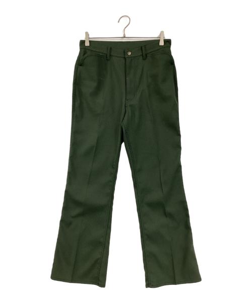 Needles（ニードルズ）Needles (ニードルズ) フレアパンツ グリーン サイズ:Sの古着・服飾アイテム