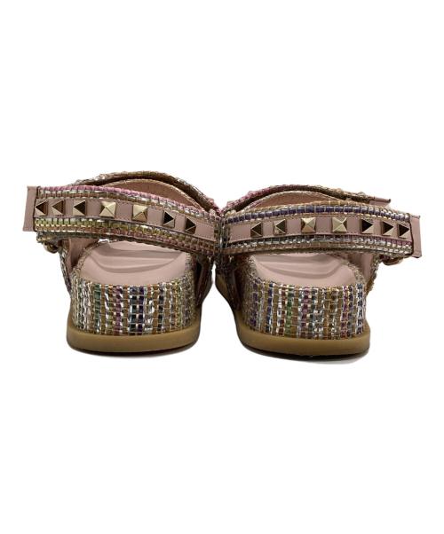 VALENTINO GARAVANI（ヴァレンティノ・ガラヴァーニ）VALENTINO GARAVANI (ヴァレンティノ・ガラヴァーニ) スポーツサンダルロックスタッズ マルチカラー サイズ:36の古着・服飾アイテム