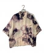 KAPITAL  KOUNTRYキャピタル カントリー）の古着「タイダイ染オープンカラーシャツ」