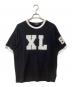 X-LARGE（エクストララージ）の古着「パッチリンガーTシャツ」｜ブラック