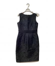 Diagram GRACE CONTINENTAL（ダイアグラム グレースコンチネンタル）の古着「ノースリーブ・キャミソールワンピース」｜ブラック