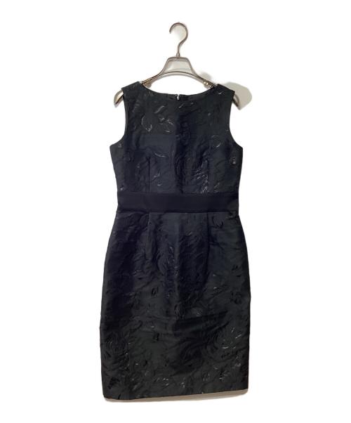 Diagram GRACE CONTINENTAL（ダイアグラム グレースコンチネンタル）Diagram GRACE CONTINENTAL (ダイアグラム グレースコンチネンタル) ノースリーブ・キャミソールワンピース ブラック サイズ:36 未使用品の古着・服飾アイテム