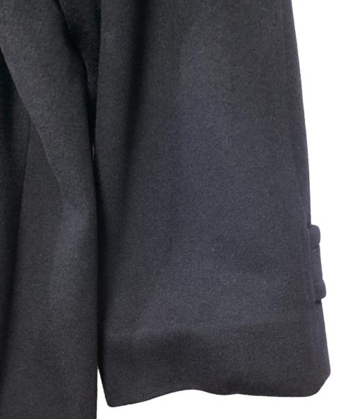 BOSS HUGO BOSS（ボス ヒューゴボス）BOSS HUGO BOSS (ボス ヒューゴボス) ウール×カシミヤステンカラーコート ネイビー サイズ:46の古着・服飾アイテム