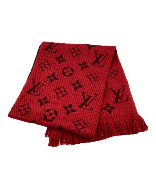 LOUIS VUITTON（ルイ ヴィトン）LOUIS VUITTON (ルイ ヴィトン) エシャルプ・ロゴマニア レッドの古着・服飾アイテム