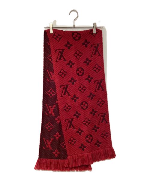 LOUIS VUITTON（ルイ ヴィトン）LOUIS VUITTON (ルイ ヴィトン) エシャルプ・ロゴマニア レッドの古着・服飾アイテム