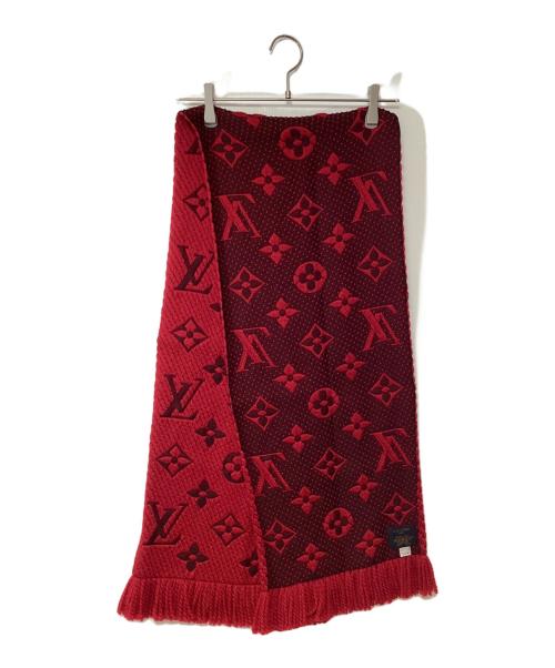 LOUIS VUITTON（ルイ ヴィトン）LOUIS VUITTON (ルイ ヴィトン) エシャルプ・ロゴマニア レッドの古着・服飾アイテム