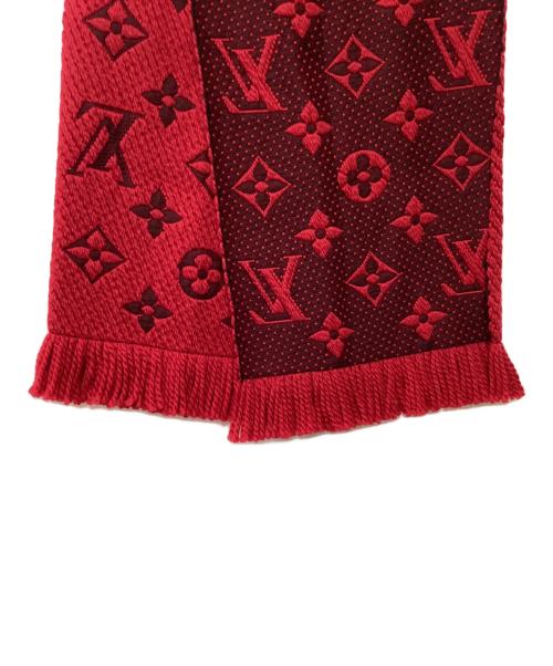 LOUIS VUITTON（ルイ ヴィトン）LOUIS VUITTON (ルイ ヴィトン) エシャルプ・ロゴマニア レッドの古着・服飾アイテム