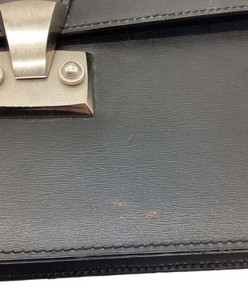 Cartier（カルティエ）Cartier (カルティエ) セカンドバッグ ブラックの古着・服飾アイテム