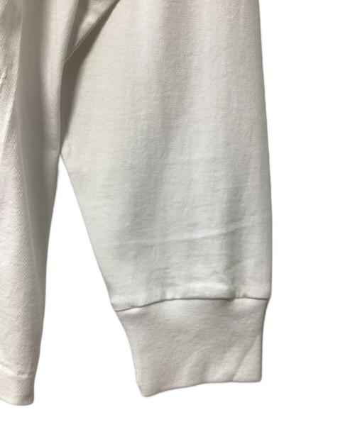 COMOLI（コモリ）COMOLI (コモリ) コットンジャージ長袖Tシャツ ホワイト サイズ:3 未使用品の古着・服飾アイテム