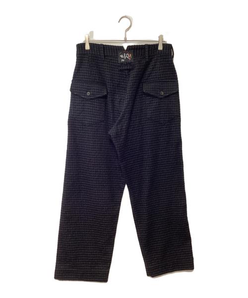 Willow Pants（ウィローパンツ）Willow Pants (ウィローパンツ) NOTICE ウールパンツ ブラックの古着・服飾アイテム