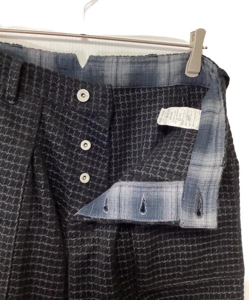 Willow Pants（ウィローパンツ）Willow Pants (ウィローパンツ) NOTICE ウールパンツ ブラックの古着・服飾アイテム