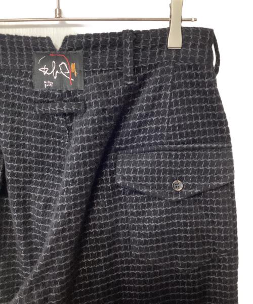 Willow Pants（ウィローパンツ）Willow Pants (ウィローパンツ) NOTICE ウールパンツ ブラックの古着・服飾アイテム
