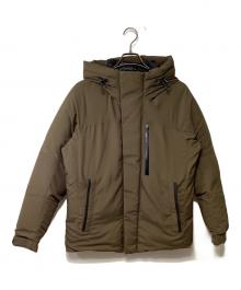 nano・universe（ナノ・ユニバース）の古着「ダウンジャケット」｜カーキ×ブラック