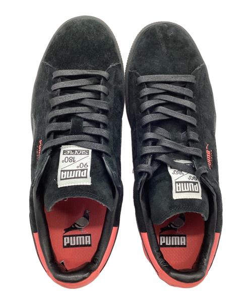 PUMA（プーマ）PUMA (プーマ) ローカットスニーカー ブラック×ピンク サイズ:CM27.5の古着・服飾アイテム