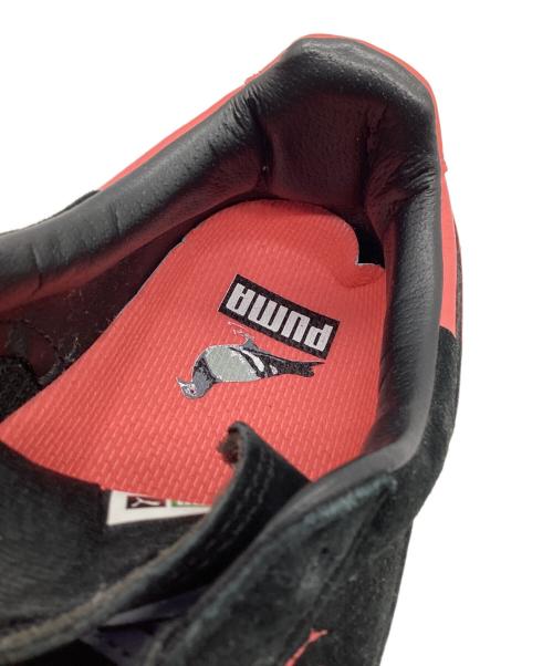 PUMA（プーマ）PUMA (プーマ) ローカットスニーカー ブラック×ピンク サイズ:CM27.5の古着・服飾アイテム