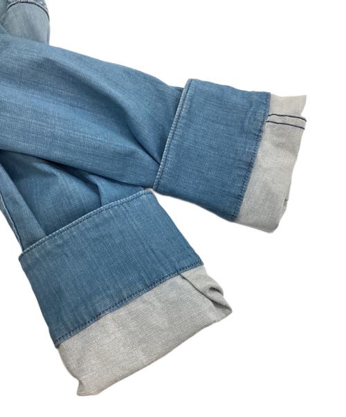 REPLAY（リプレイ）REPLAY (リプレイ) 長袖シャツ ブルー サイズ:XLの古着・服飾アイテム