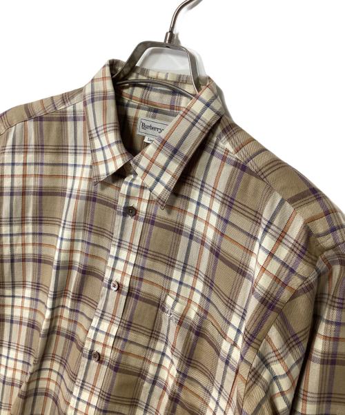 Burberry's（バーバリー）Burberry's (バーバリーズ) 長袖シャツ ベージュ サイズ:Largeの古着・服飾アイテム