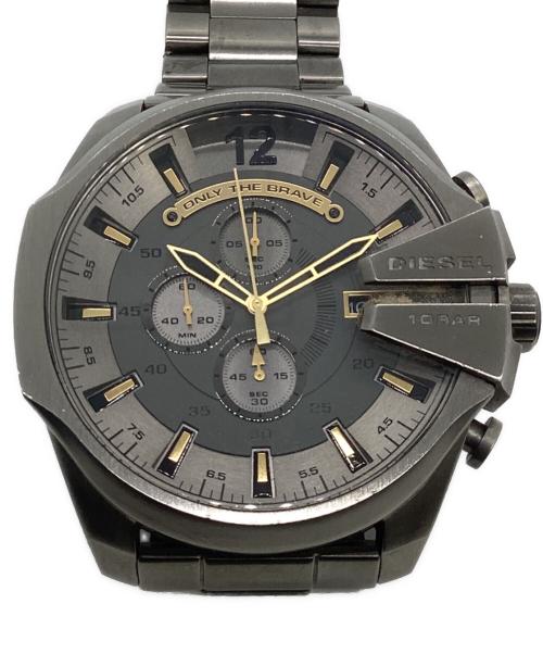 DIESEL（ディーゼル）DIESEL (ディーゼル) クロノグラフ ゴールドの古着・服飾アイテム