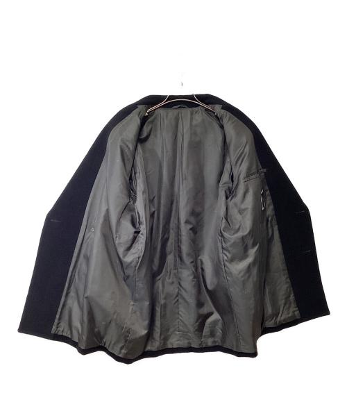 Christian Dior（クリスチャン ディオール）Christian Dior (クリスチャン ディオール) ウールダブルブレストコート ネイビー サイズ:Sの古着・服飾アイテム