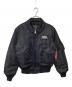 ALPHA（アルファ）の古着「CWU-45/P フライトジャケット」｜ブラック