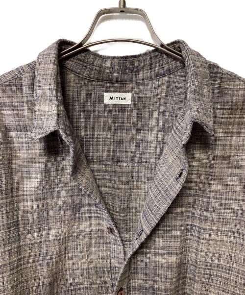 MITTAN（ミッタン）MITTAN (ミッタン) 長袖シャツ グレー サイズ:4の古着・服飾アイテム