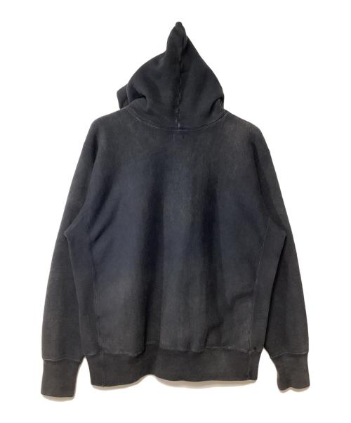A.PRESSE（アプレッセ）A.PRESSE (アプレッセ) Vintage Half Zip Sweat Hoodie ブラック サイズ:3の古着・服飾アイテム