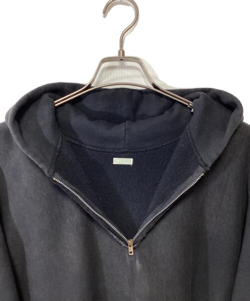 A.PRESSE（アプレッセ）A.PRESSE (アプレッセ) Vintage Half Zip Sweat Hoodie ブラック サイズ:3の古着・服飾アイテム