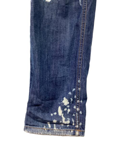 DOLCE & GABBANA（ドルチェ＆ガッバーナ）DOLCE & GABBANA (ドルチェ＆ガッバーナ) ダメージデニムパンツ インディゴ サイズ:44の古着・服飾アイテム