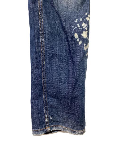 DOLCE & GABBANA（ドルチェ＆ガッバーナ）DOLCE & GABBANA (ドルチェ＆ガッバーナ) ダメージデニムパンツ インディゴ サイズ:44の古着・服飾アイテム