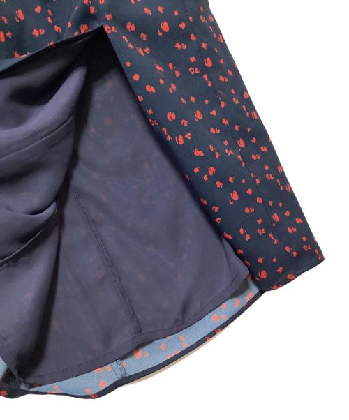 ROSY LUCE（ロージールーチェ）ROSY LUCE (ロージールーチェ) 半袖ワンピース　	BIRTHDAY DRESS ネイビー×レッド サイズ:Sの古着・服飾アイテム