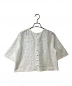 UNITED ARROWSユナイテッドアローズ）の古着「半袖ブラウス」｜ホワイト