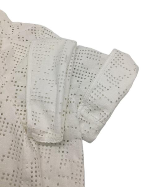 UNITED ARROWS（ユナイテッドアローズ）UNITED ARROWS (ユナイテッドアローズ) 半袖ブラウス ホワイト サイズ:表記なしの古着・服飾アイテム