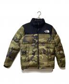 THE NORTH FACEザ ノース フェイス）の古着「Novelty Nuptse Jacket」｜グリーン