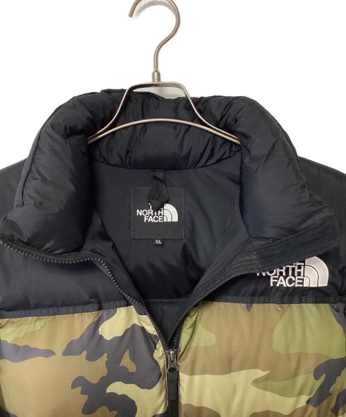 THE NORTH FACE（ザ ノース フェイス）THE NORTH FACE (ザ ノース フェイス) Novelty Nuptse Jacket グリーン サイズ:XLの古着・服飾アイテム
