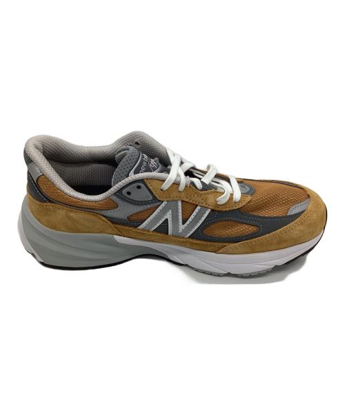 NEW BALANCE（ニューバランス）NEW BALANCE (ニューバランス) ローカットスニーカー　Made in U.S.A. 990 V6 ベージュ×グレー サイズ:26.5の古着・服飾アイテム