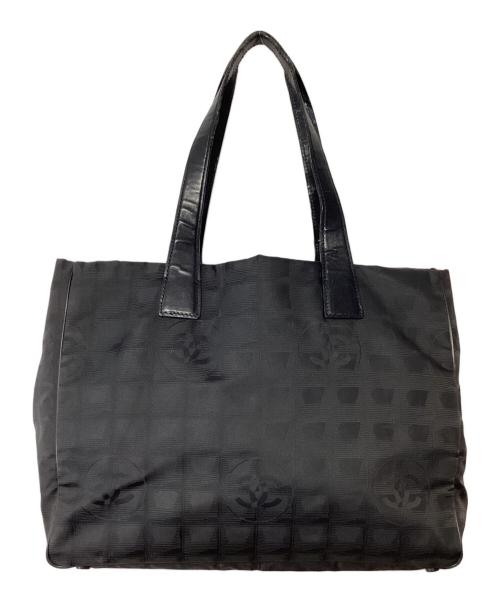 CHANEL（シャネル）CHANEL (シャネル) トートバッグ　ニュートラベルライン ブラックの古着・服飾アイテム
